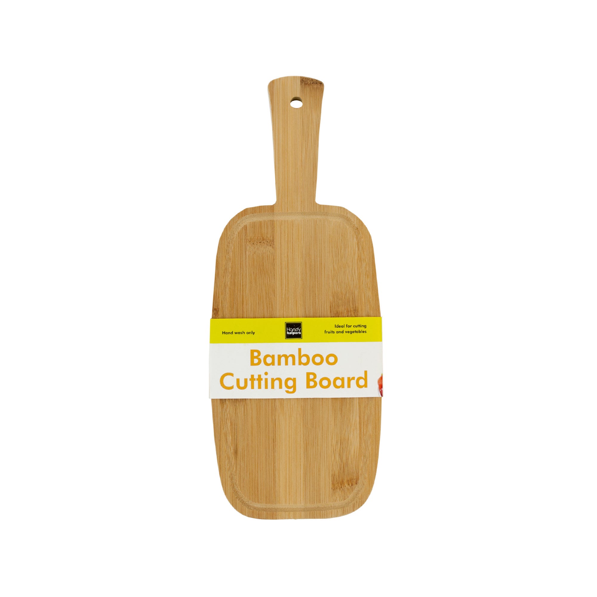 Small Paddle Style Bamboo Cutting Board