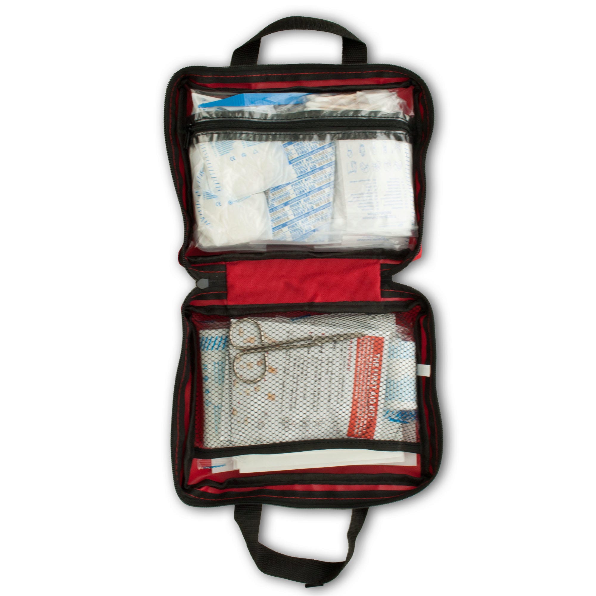 First Aid Kit in Easy Access Carrying Case - Qty 2