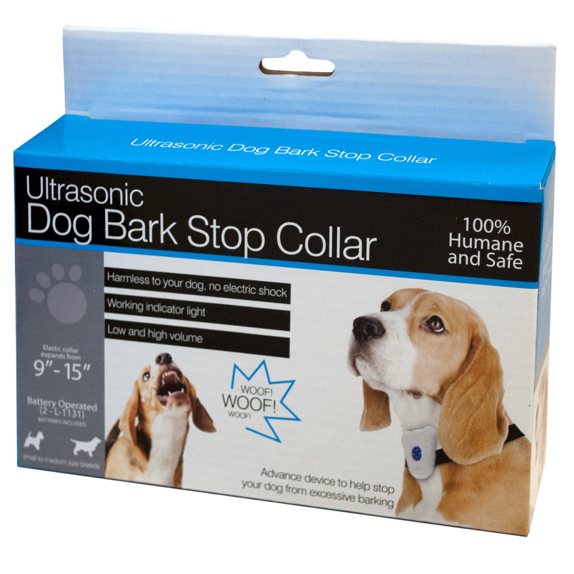 Ultrasonic Bark Prevention DOG Collar - Qty 6