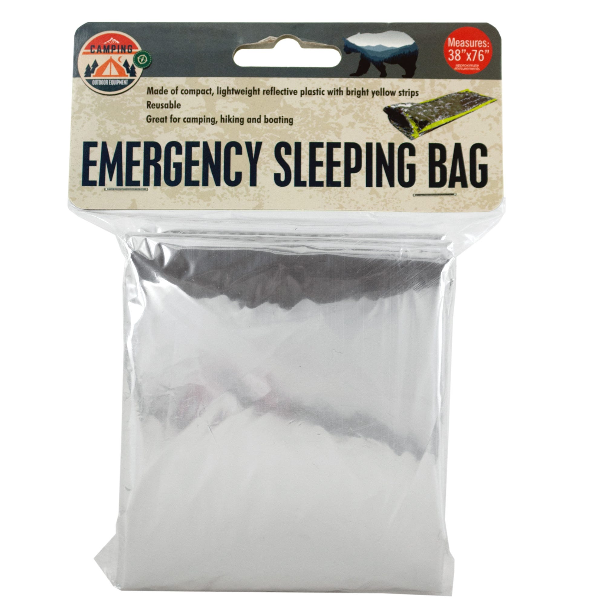 Emergency Sleeping Bag - Qty 18