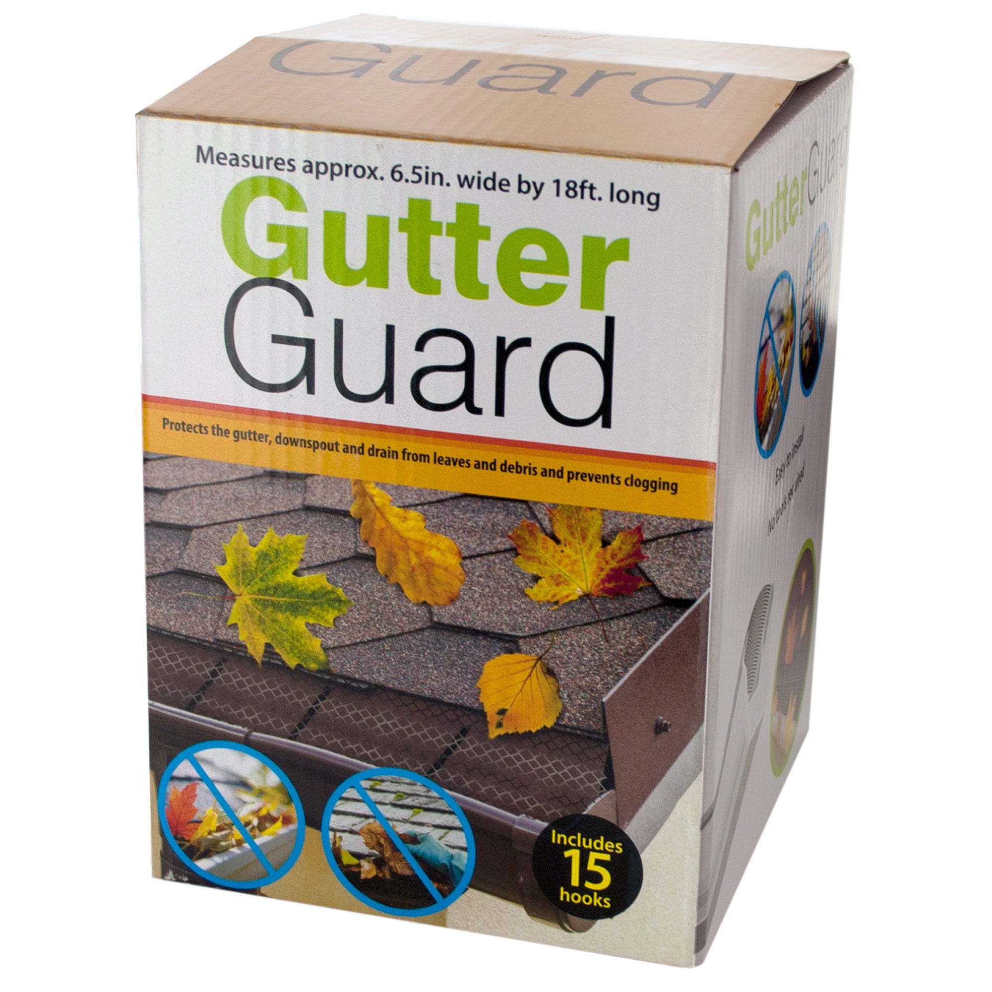 Gutter Guard with Hooks - Qty 8