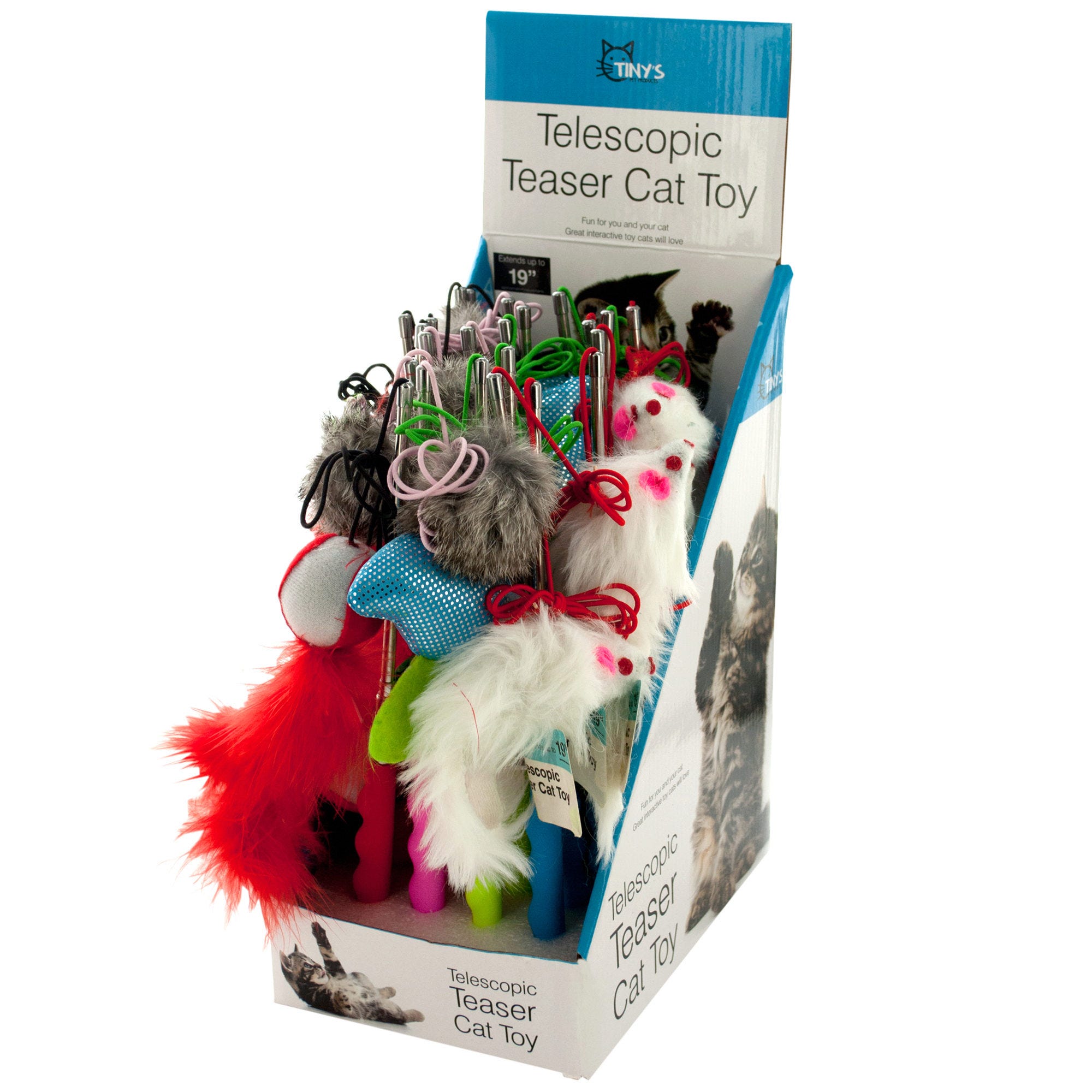 telescopic cat toy