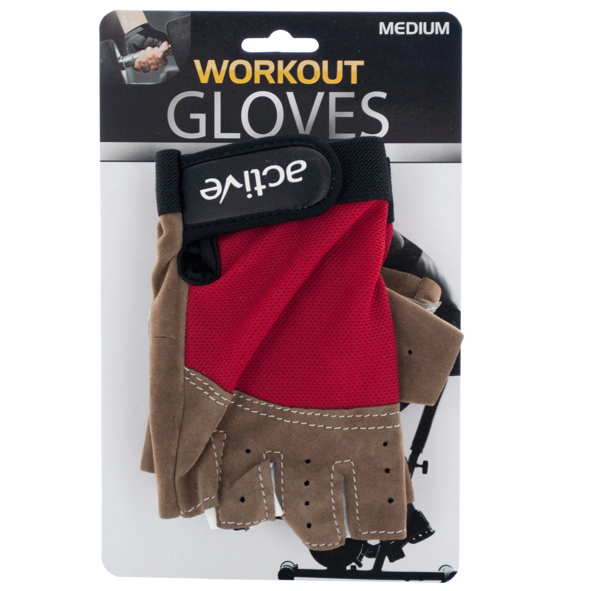 Medium Size Breathable Workout GLOVES - Qty 8