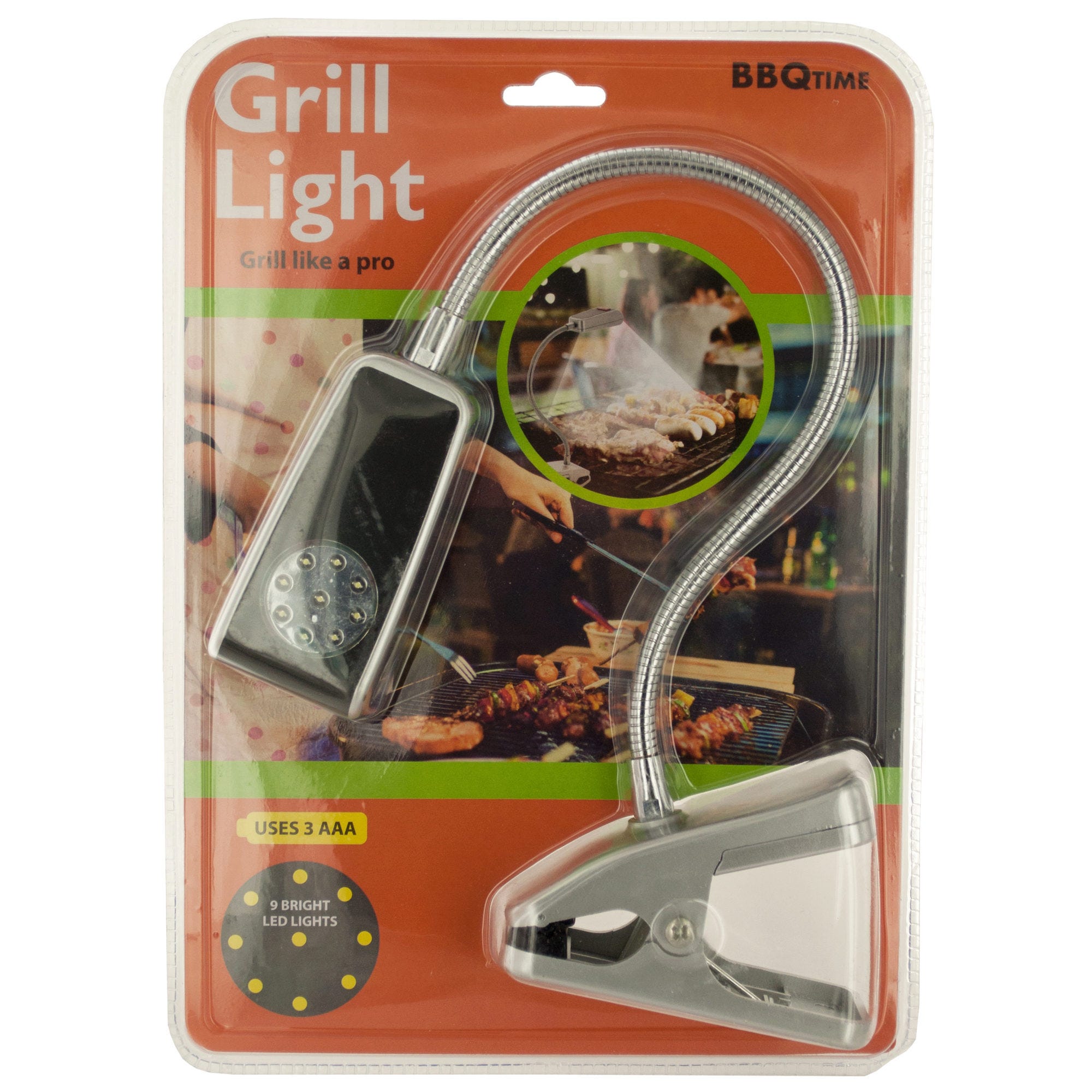 Barbecue LED Grill LIGHT with Clip - Qty 4