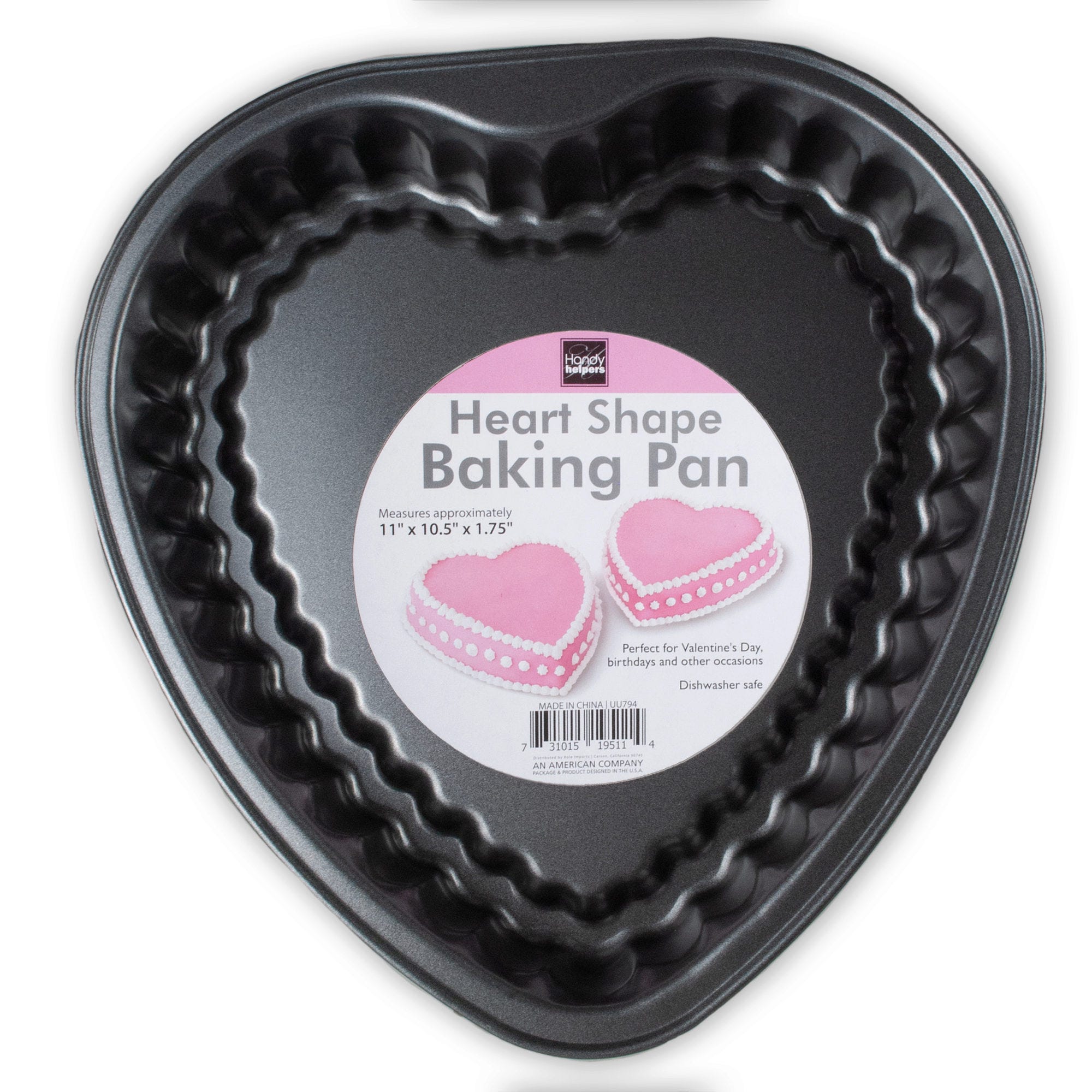 Heart Shape Baking Pan - Qty 8